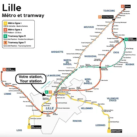 Vieux - Center Apartment! Apartman Lille